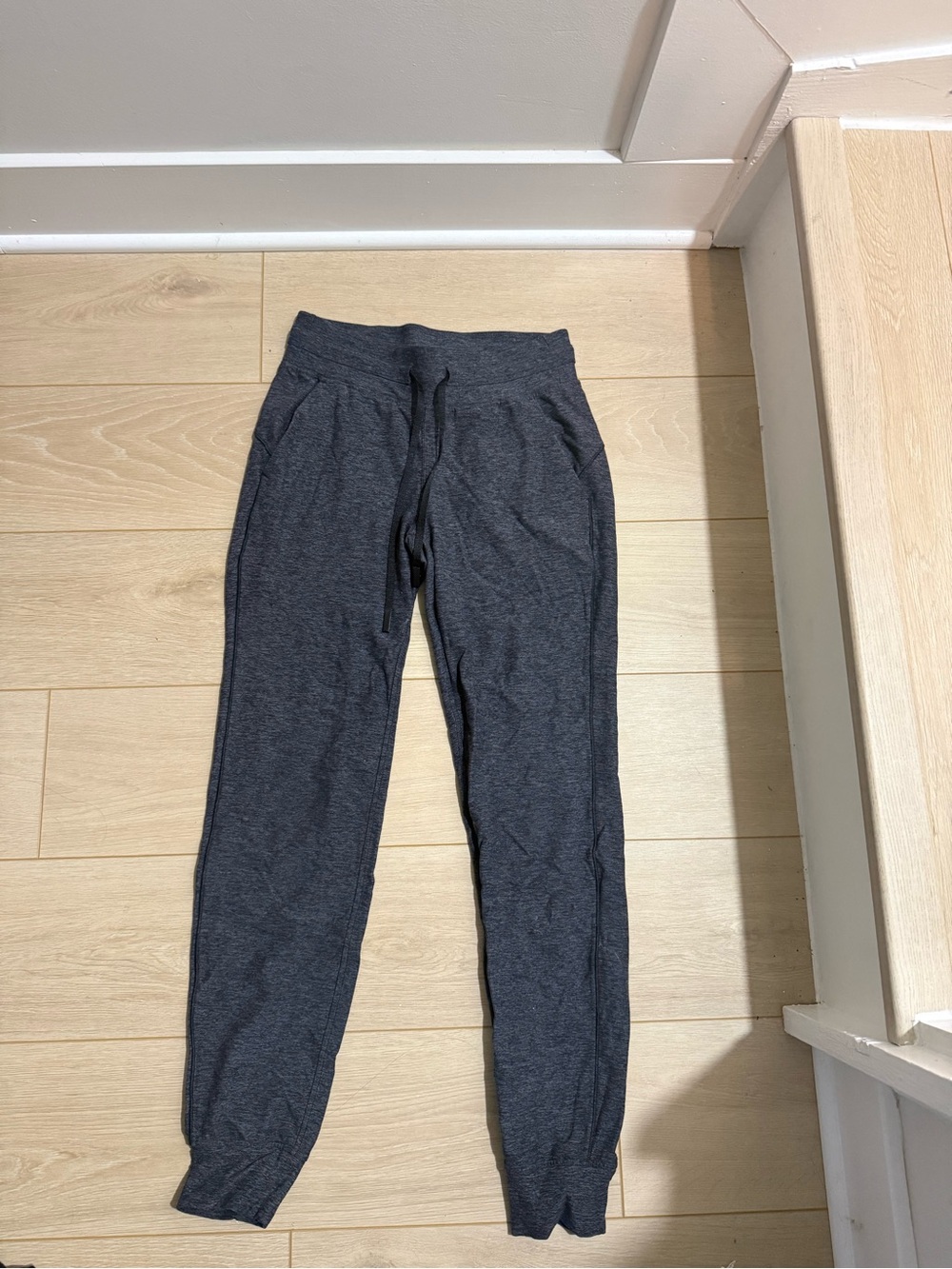 Lululemon Ready to Rulu Heathered Grey Joggers
